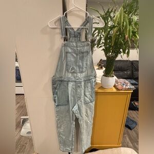 GAP Women's Light Blue Jeans Overalls